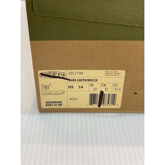 Keen Shoes Keen Mens Anchorage 3 Pull On Waterproof Boot Dark